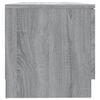 vidaXL TV Cabinet Gray Sonoma Engineered Wood TV Cabinet Rectangular