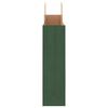 vidaXL Paper Bags 50 pcs with Handles Green 32x12x42 cm