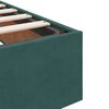 vidaXL Ottoman Bed Dark Green