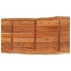 vidaXL Table Top 47.2"x23.6"x1" Rectangular&nbsp;Solid Wood Acacia Live Edge