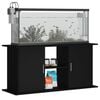vidaXL Aquarium Stand Black Engineered wood 47.6 x 16.1 x 22.8 in