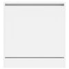 vidaXL Shoe Cabinet White Engineered wood Compact Shoe Cabinet