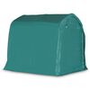 vidaXL Garage Tent Dark green PVC, galvanized steel Large Collapsible