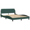 vidaXL Bed Frame Dark Green