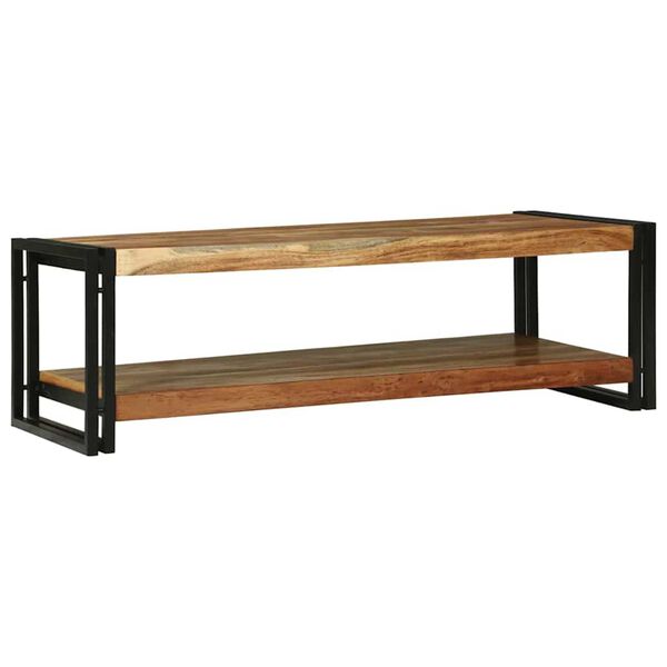 vidaXL Coffee Table Brown 120 x 50 x 38 cm solid acacia wood