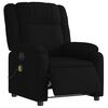 vidaXL Electric Massage Recliner Chair Black