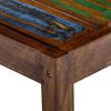 vidaXL Bar Stool Set of 2 Multicolor Solid reclaimed boat wood Standard