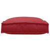 vidaXL Cushion 6 pcs Wine Red 15.75 x 15.75 x 3.15 in Oxford Fabric