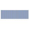 vidaXL Retractable Awning Manual Blue and White 157.48 x 118.11 in