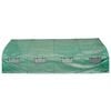 vidaXL Polytunnel Greenhouse Green Tough Steel, Polyethylene Large