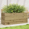 vidaXL Garden Planter Natural Pine Vacuum pressure impregnated pine wood