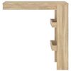 vidaXL Wall Bar Table Sonoma Oak Engineered wood