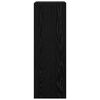 vidaXL TV Cabinet Set Wall-mounted 8 pcs Black Oak Engineered Wood