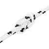 vidaXL Braided Boat Rope White 0.39 "x82.0 ' Polyester