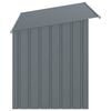 vidaXL Dog House Anthracite Galvanized Steel 77.2 x 35.8 x 43.3 in
