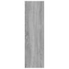 vidaXL Book Cabinet Grey Sonoma Engineered wood 39.4x11.8x40.6 in