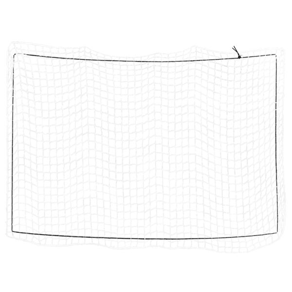 vidaXL Trailer Net with Elastic Rope White 16.4x11.5' PP