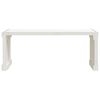 vidaXL Garden Bench White Solid pine wood Large Extendable