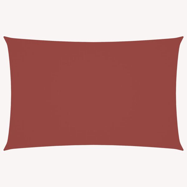 vidaXL Sunshade Sail Oxford Fabric Rectangular 16.4x23.0' Terracotta