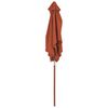 vidaXL Garden Parasol Terracotta