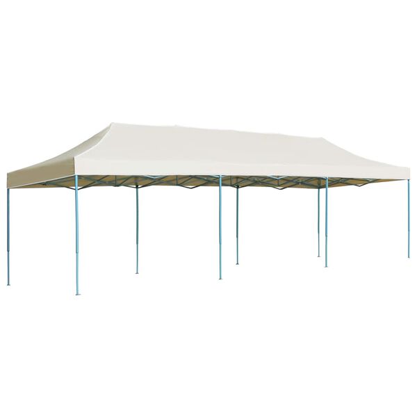 vidaXL Party Tent Cream 600D oxford with PVC coating, Powder-coated steel