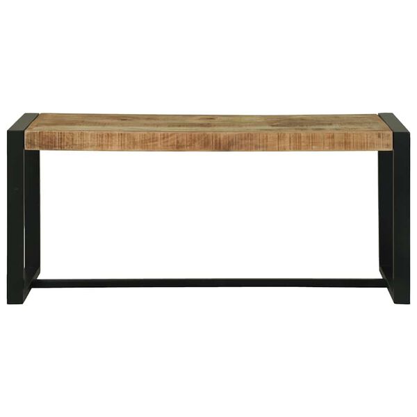 vidaXL Bench Brown 100 x 35 x 45 cm Solid Mango wood