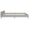 vidaXL Bed Frame With Headboard Scandinavian Bed Frame Rectangular
