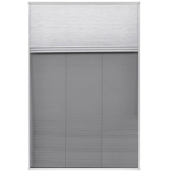 vidaXL Window Screen White & Black