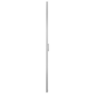 vidaXL Shower Door Frost Tempered Glass 35.8"x76.8"