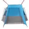 vidaXL Car Tent 4-Person Blue Waterproof