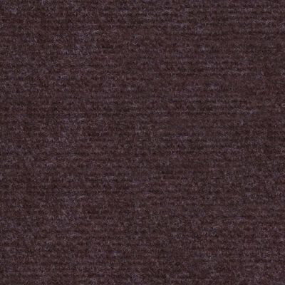 vidaXL Exhibition Carpet Rib 6.6'x49.2' Brown