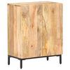 vidaXL Sideboard Natural wood grain Solid mango wood Medium Sideboard