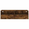 vidaXL TV Wall Cabinet Smoked oak Engineered wood Medium TV Wall Cabinet