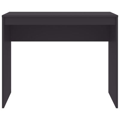 vidaXL Desk Gray 35.4"x15.7"x28.3" Engineered Wood