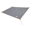 vidaXL Water Resistant Tarp Grey and Orange