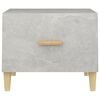 vidaXL Coffee Table Concrete Grey Engineered Wood Medium Coffee Table