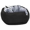 vidaXL Dog Cushion Grey and Black 420D Oxford Fabric with PU Coating