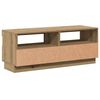 vidaXL TV Cabinet Artisan Oak Engineered wood 39.4 in x 13.8 in x 15.7 in