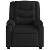 vidaXL Massage Recliner Chair Black