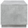 vidaXL Coffee Table Concrete grey Engineered wood Medium Coffee Table
