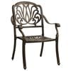vidaXL Bistro Set Bronze Cast aluminum Medium Durable Bistro Set