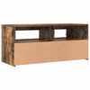 vidaXL TV Cabinet Smoked Oak Engineered wood TV Cabinet Rectangular