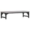 vidaXL Monitor Stand Grey Sonoma 21.7x9.1x5.5" Engineered Wood