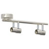 vidaXL Ceiling Spotlight Brushed Nickel 70 x 9 x 12.5 cm Steel