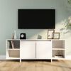 vidaXL TV Cabinet White Engineered wood 51.2 in x 13.8 in x 19.7 in