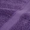 vidaXL Guest Towel Set of 2 Purple 100% cotton 11.8 x 19.7 in