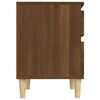 vidaXL Bedside Cabinet Set of 2 Brown Oak