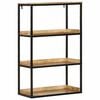 vidaXL Bookcase Brown 70 x 35 x 110 cm Solid Mango wood