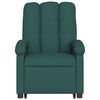 vidaXL Electric Stand Up Massage Recliner Chair Dark Green