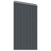 vidaXL Garden Shed Anthracite Galvanized Steel Medium